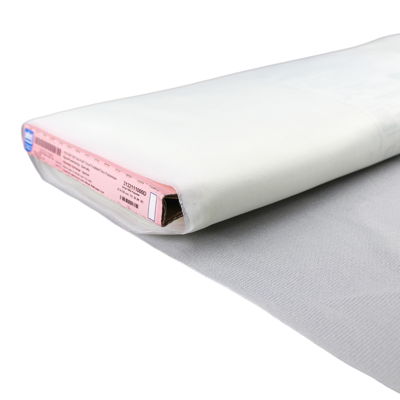 beige light weight polyester fusible knit interfacing