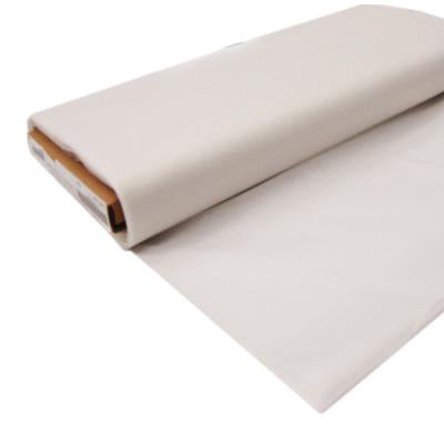 white sheer weight polyester fusible interfacing 