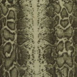 sage medium weight polyester fleece snakeskin print