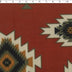 rust / khaki southwest blanket polyester fleece