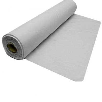 white medium weight cotton fusible woven interfacing 