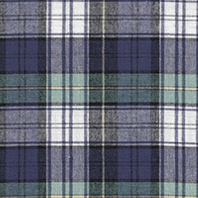 medium weight cotton yarn dye brushed plaids in the design of Dress Campbell tartan 
