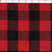 light to medium weight brushed finished cotton polyester 4 by 4 cm buffalo check red and black