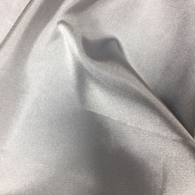silver light weight polyester spandex satin