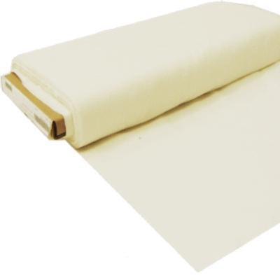 ivory medium weight cotton woven fusible interfacing