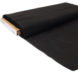 black medium weight cotton woven fusible interfacing