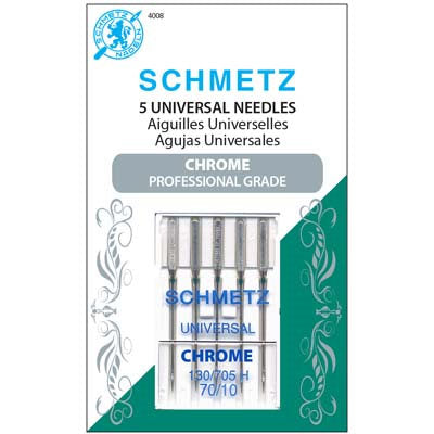 SCHMETZ CHROME -  UNIVERSAL 70/10 (4008)