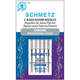 SCHMETZ CHROME -  DENIM 100/16 (4012)