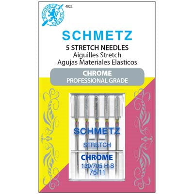 SCHMETZ CHROME -  STRETCH 75/11 (4022)