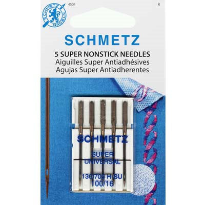 SCHMETZ SUPER NONSTICK UNIVERSAL 100/16 (4504)