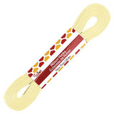 light yellow 6mm wide satin ribbon hank
