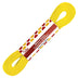 bright yellow 6mm wide satin ribbon hank