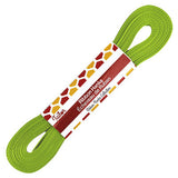 bud green 6mm wide satin ribbon hank