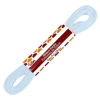 light blue 10mm wide satin ribbon hank