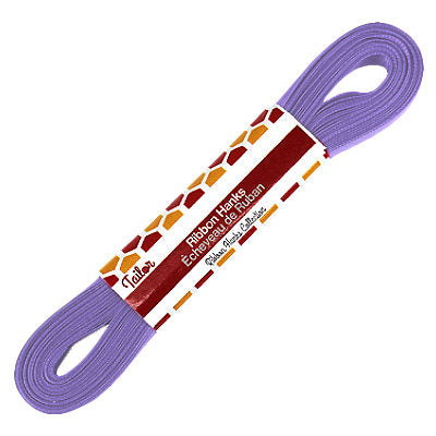 orchid 10mm wide satin ribbon hank