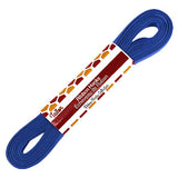 batik blue 10mm wide satin ribbon hank