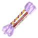 lavender 4mm wide picot satin ribbon hank