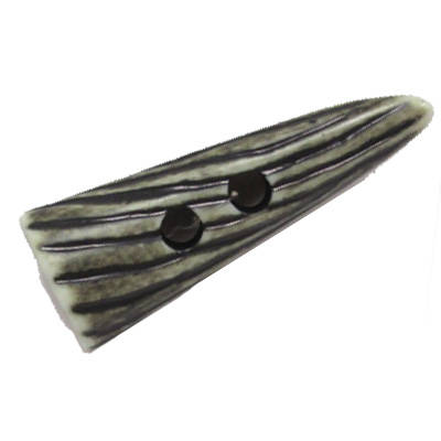 brown 52mm two hole fashion horn button