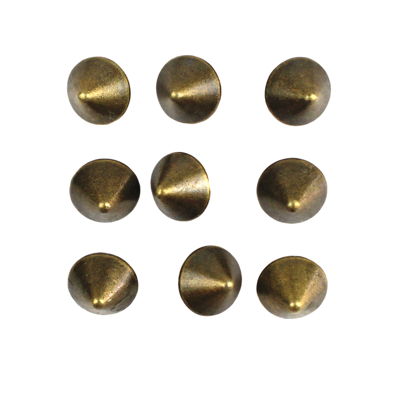 antique gold stud buttons