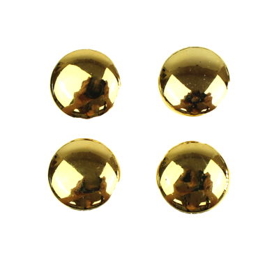 gold 16mm metal button