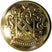 gold 18mm military fashion button