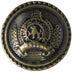 25mm anti brass military fashion button with rim 