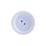 20mm soft blue 2 hole button