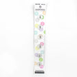 6 x 10mm white 2 hole buttons 