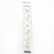 6 x 12mm white 2 hole button