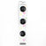 3 x 19mm black 2 hole button