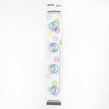 4 x 14mm blue 2 hole button