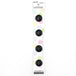 4 x 14mm black 2 hole button