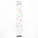 4 x 18mm white 2 hole button 