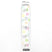 5 x 9mm white button 