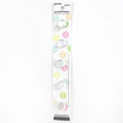 5 x 11mm white button