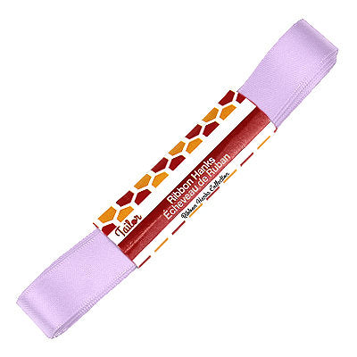 lavender 16mm wide satin ribbon hank