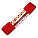 primary red 25mm wide satin ribbon hank