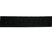black polyester rubber woven non-roll 25mm elastic