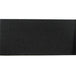 black polyester rubber 75mm elastic knit
