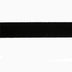 black 25mm nylon spandex lingerie elastic