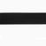 black 30mm polyester rubber pajama/sport elastic