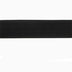 black 30mm polyester rubber pajama/sport elastic