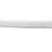 white 14mm nylon spandex lingerie patterned elastic with scalloped edge