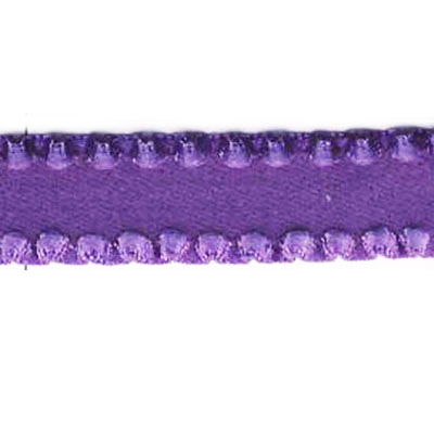 purple 16mm nylon spandex ruffled elastic
