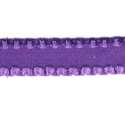 purple 16mm nylon spandex ruffled elastic
