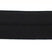 black 25mm nylon spandex folder over elastic