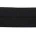 black 25mm nylon spandex folder over elastic
