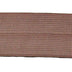 taupe 25mm nylon spandex folder over elastic