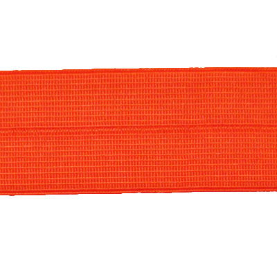 orange 25mm nylon spandex folder over elastic