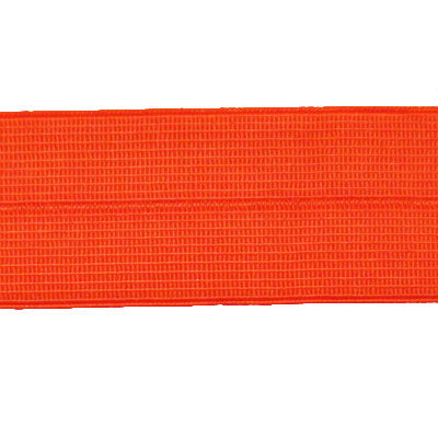 orange 25mm nylon spandex folder over elastic